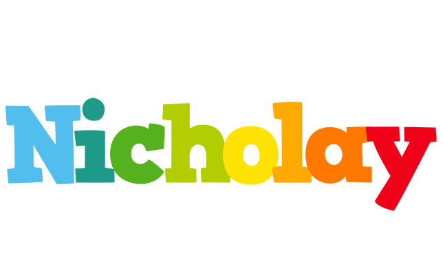 Nicholay rainbows logo