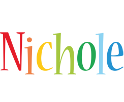 Nichole birthday logo