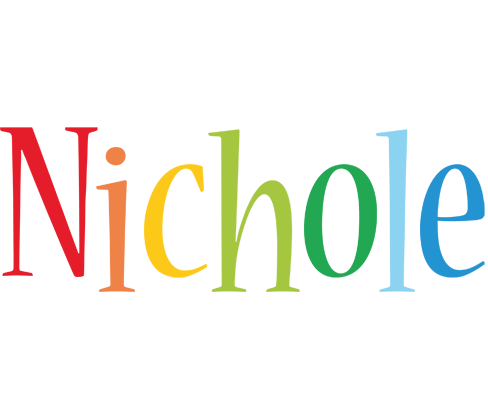 Nichole birthday logo