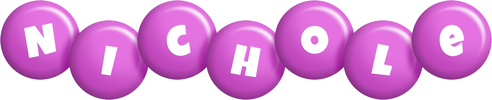 Nichole candy-purple logo