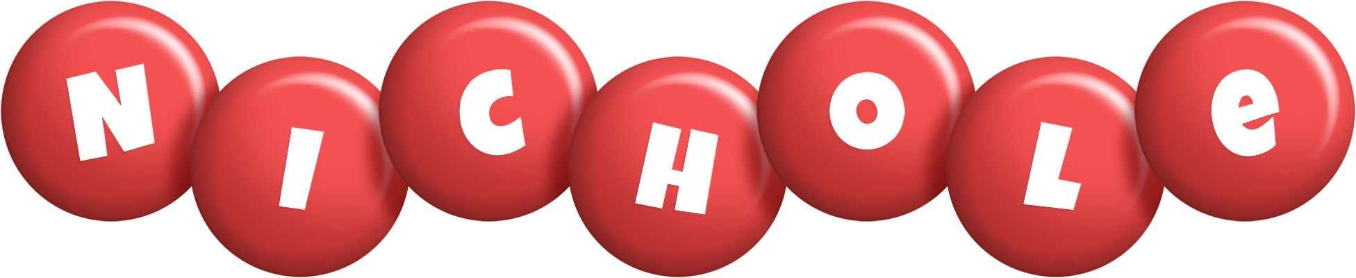 Nichole candy-red logo