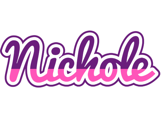 Nichole cheerful logo