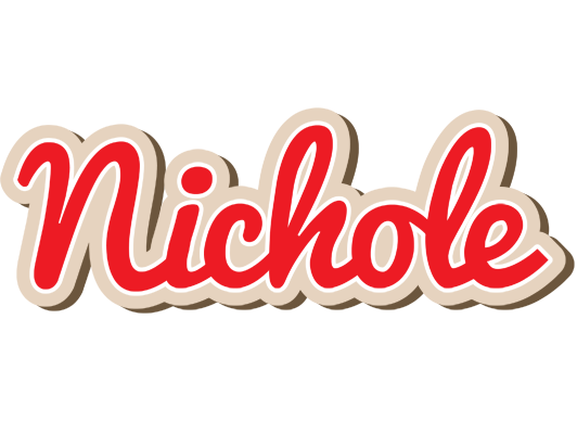 Nichole chocolate logo