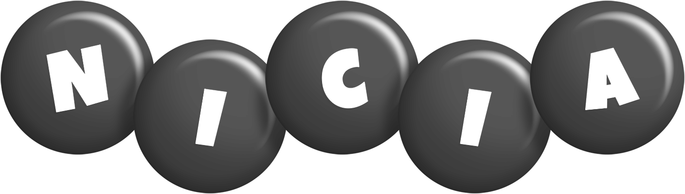 Nicia candy-black logo