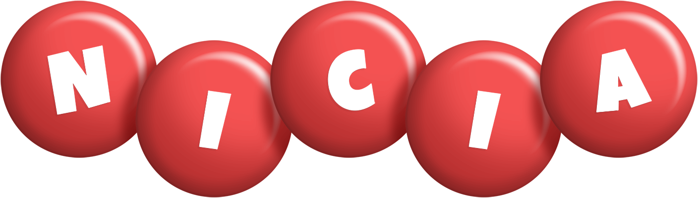 Nicia candy-red logo