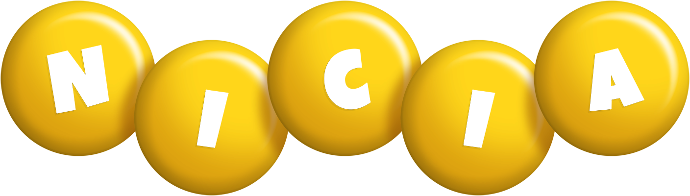 Nicia candy-yellow logo