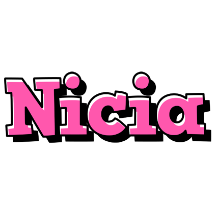 Nicia girlish logo