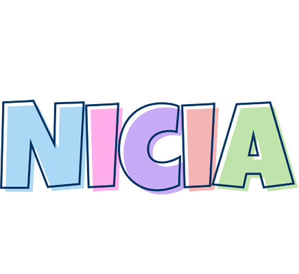 Nicia pastel logo