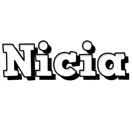 Nicia snowing logo