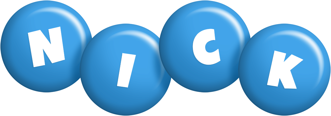 Nick candy-blue logo
