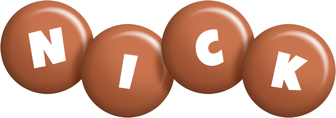 Nick candy-brown logo