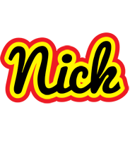 Nick flaming logo