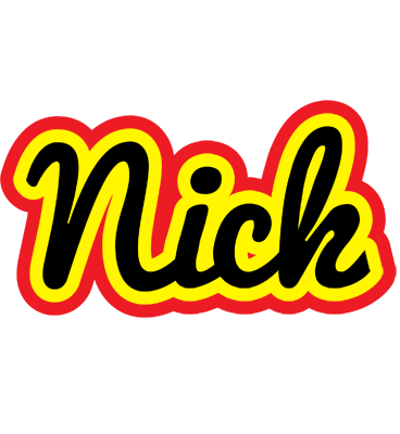 Nick flaming logo
