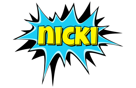 Nicki amazing logo