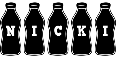 Nicki bottle logo