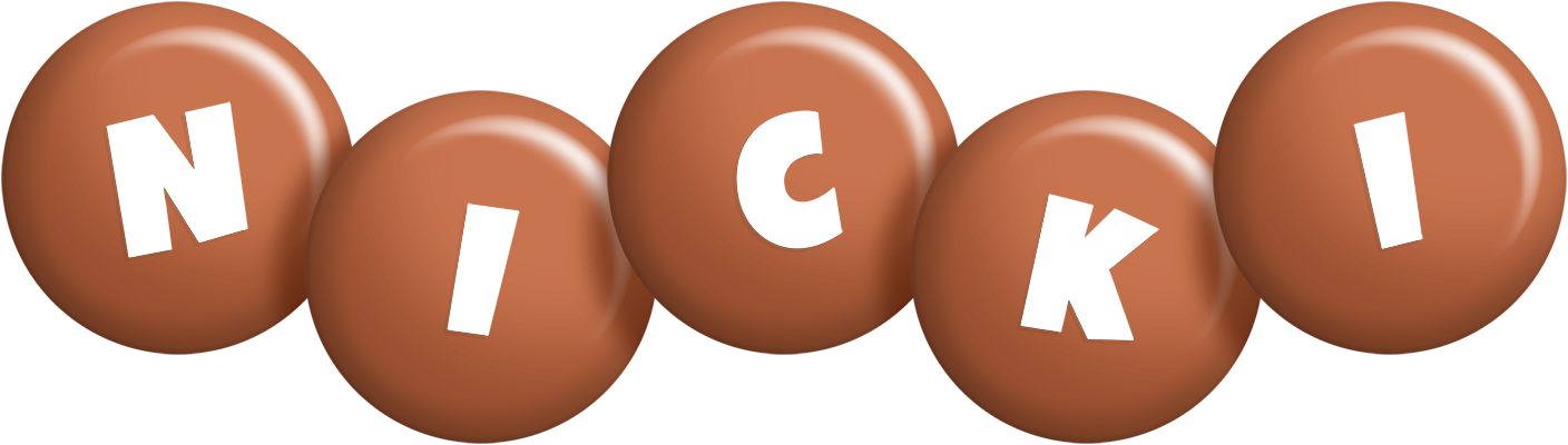 Nicki candy-brown logo