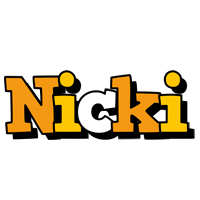 Nicki cartoon logo