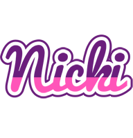 Nicki cheerful logo
