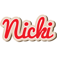 Nicki chocolate logo