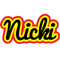 Nicki flaming logo