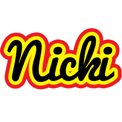 Nicki flaming logo
