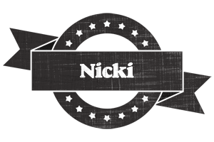 Nicki grunge logo