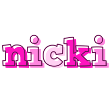 Nicki hello logo