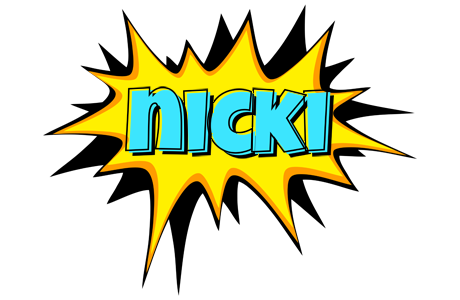 Nicki indycar logo
