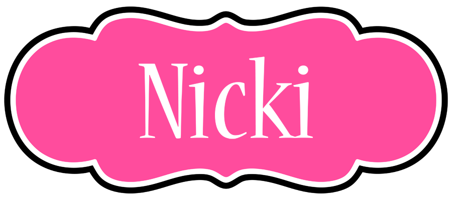 Nicki invitation logo