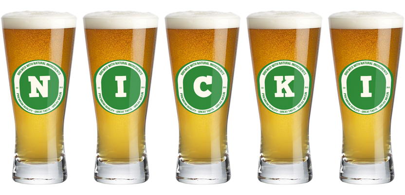 Nicki lager logo