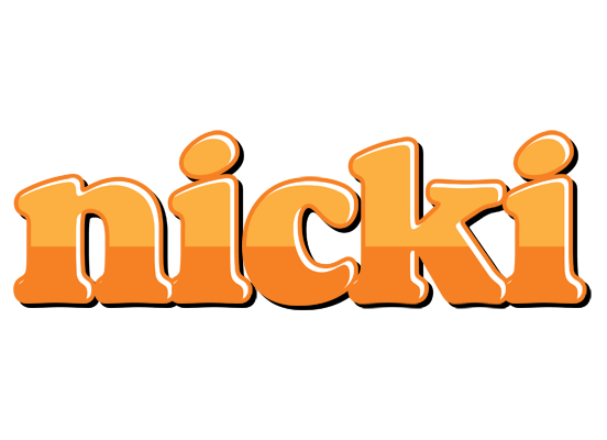 Nicki orange logo
