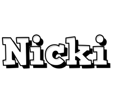 Nicki snowing logo
