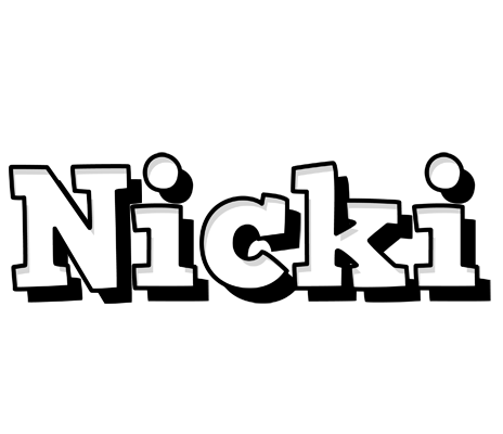 Nicki snowing logo