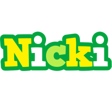 Nicki soccer logo