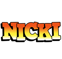 Nicki sunset logo