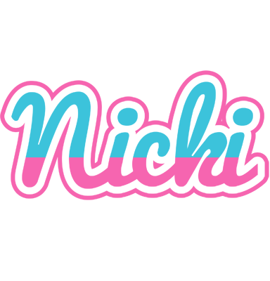 Nicki woman logo