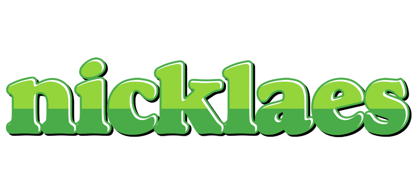 Nicklaes apple logo