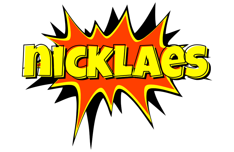 Nicklaes bazinga logo
