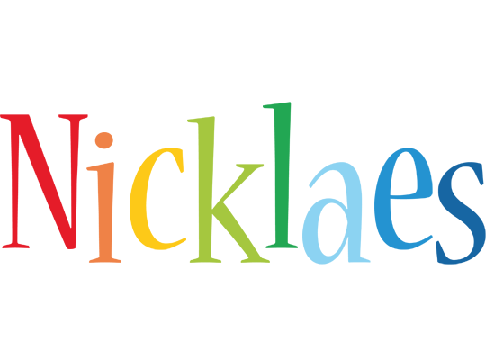 Nicklaes birthday logo