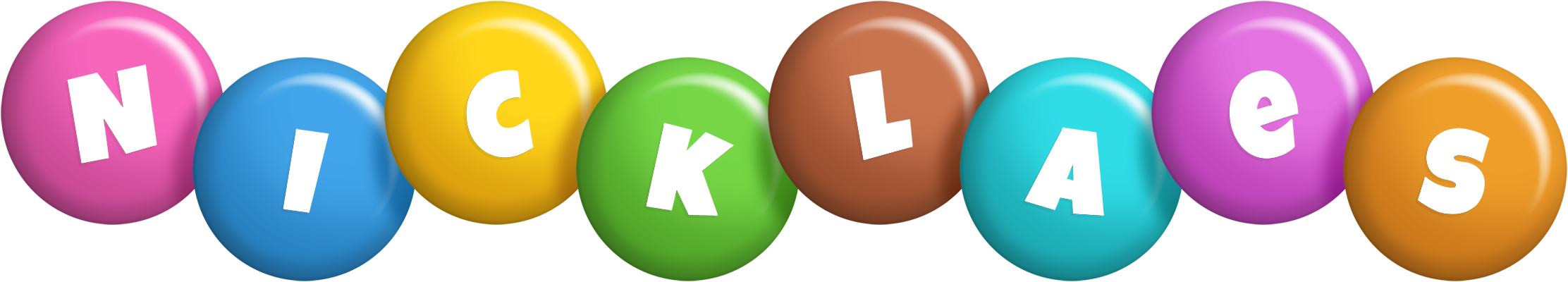 Nicklaes candy logo