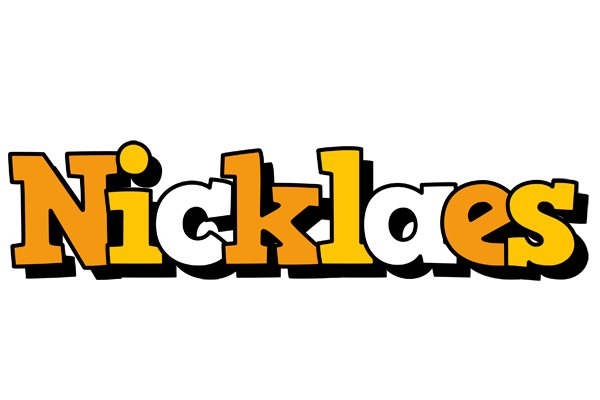 Nicklaes cartoon logo