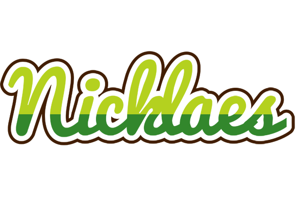 Nicklaes golfing logo