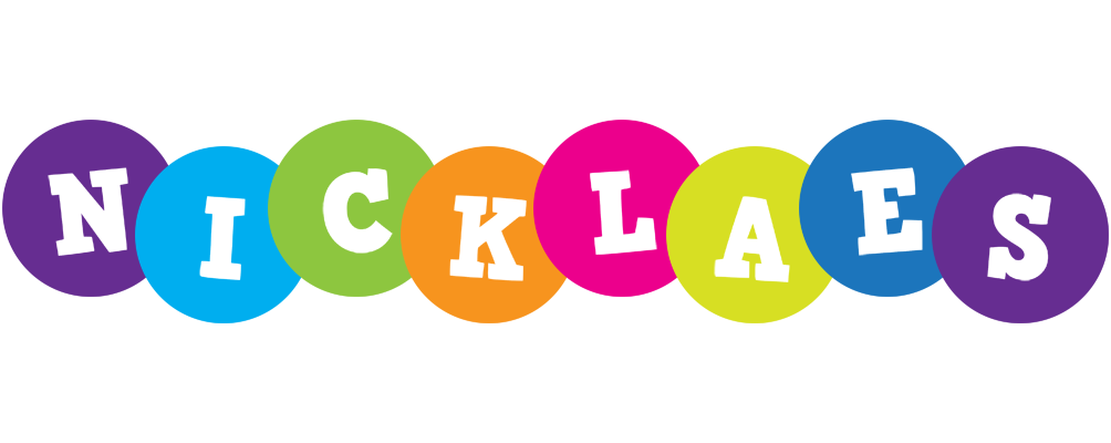 Nicklaes happy logo
