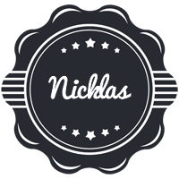 Nicklas badge logo