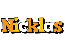 Nicklas cartoon logo
