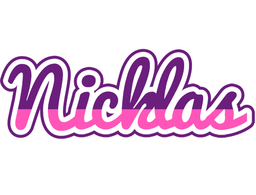 Nicklas cheerful logo