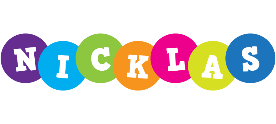 Nicklas happy logo