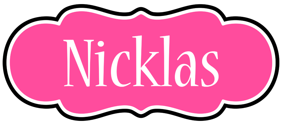 Nicklas invitation logo