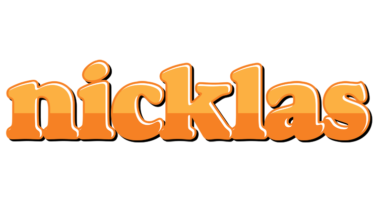 Nicklas orange logo