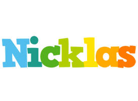 Nicklas rainbows logo